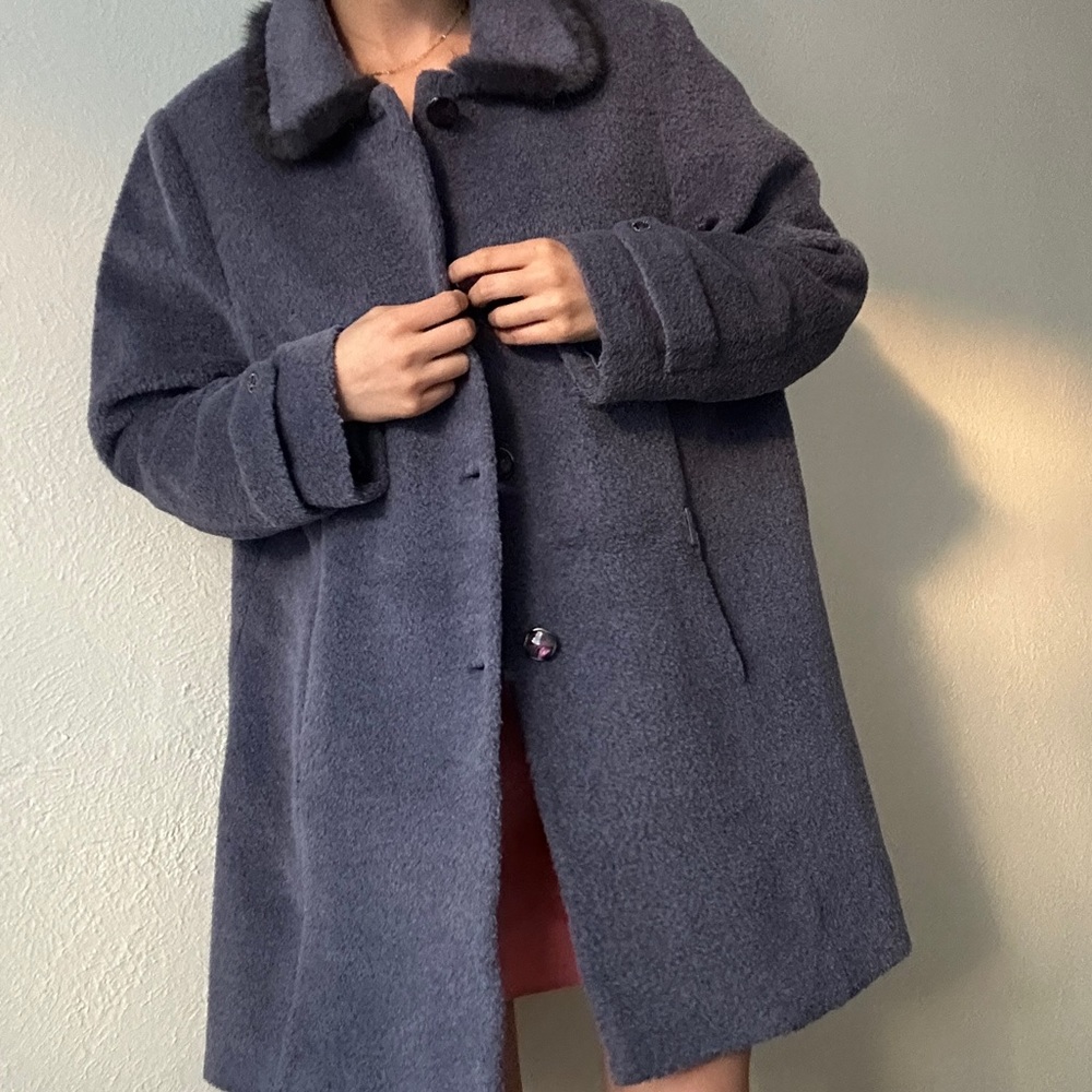VINTAGE ALPACA COAT
